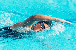 Exercise on a budget swimming
